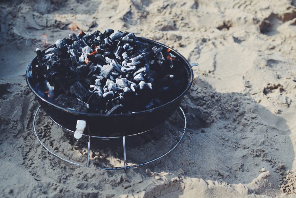 Fire Pit on the Beach