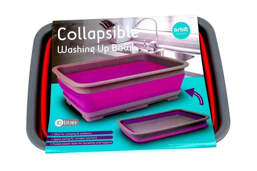 Orbit Innovations Collapsible Washing Up Bowl