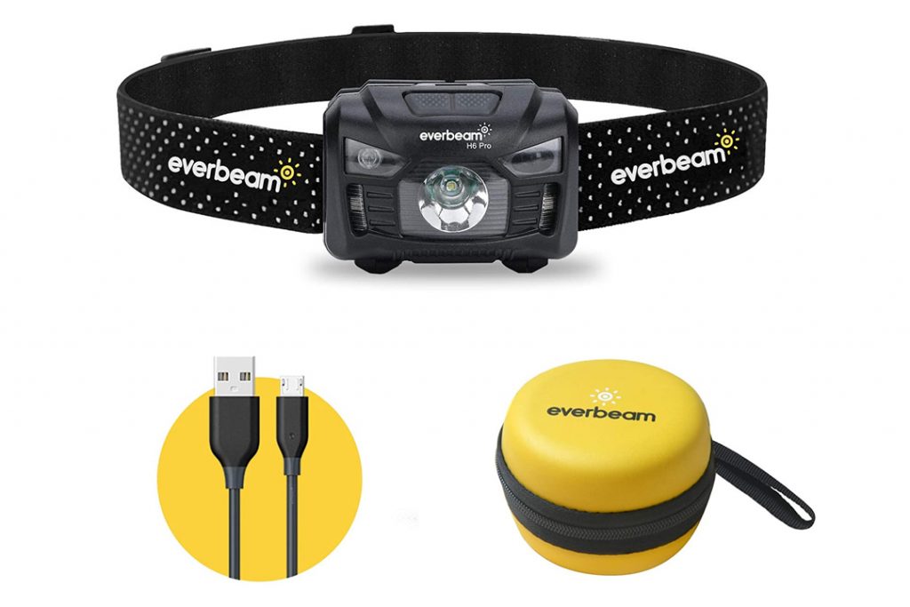 Everbeam H6 Pro LED Head Torch Headlamp