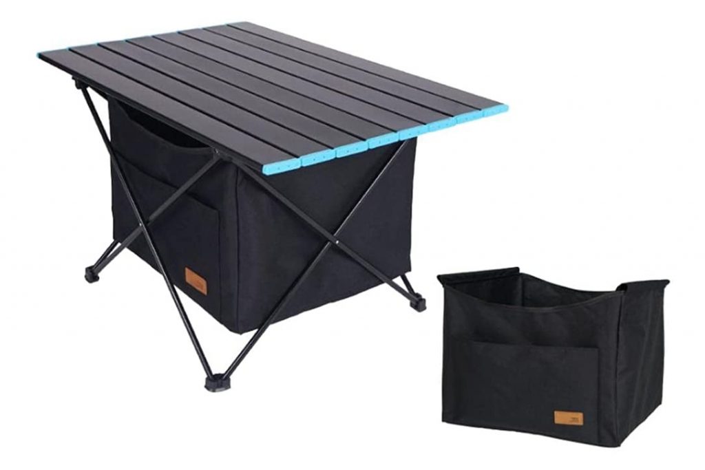 FSDELIV Folding Aluminum Alloy Camping Table