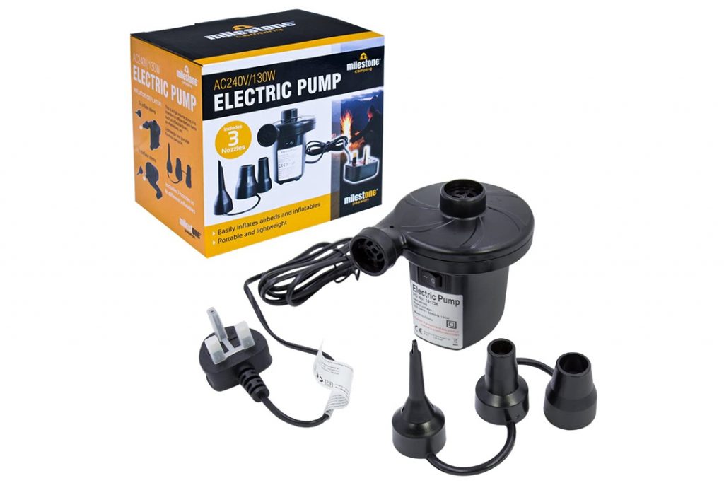 Milestone Camping Electric Air Pump