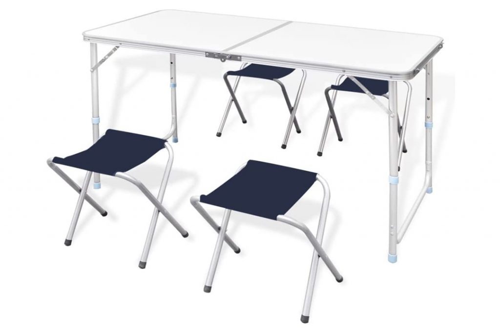 vidaXL New Portable Folding Picnic Camping Set